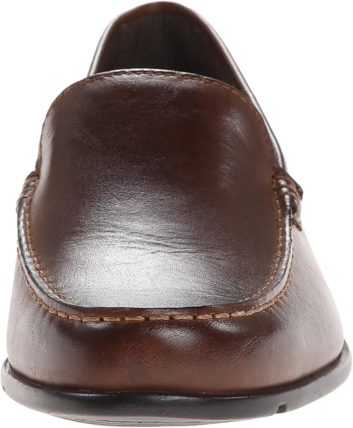 Мужские классические лоферы Rockport Classic Lite Venetian без шнурков, Dark Brown — фото 2