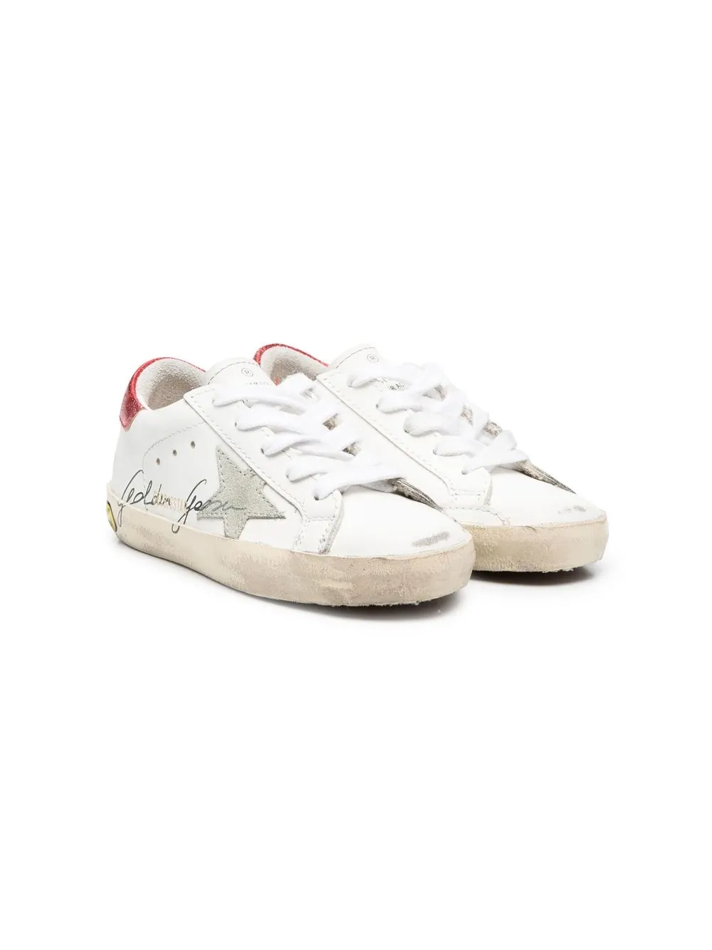 

Кеды Super Star Golden Goose Kids, белый