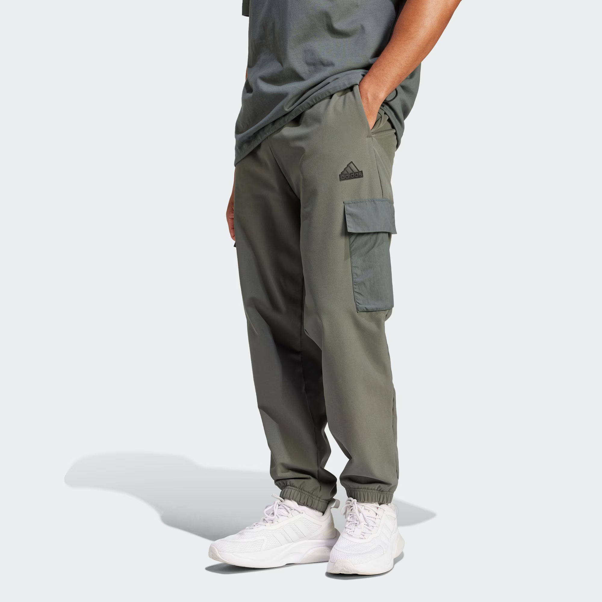 City Escape Premium Cargo Pants Adidas, Айви Грин — фото 3