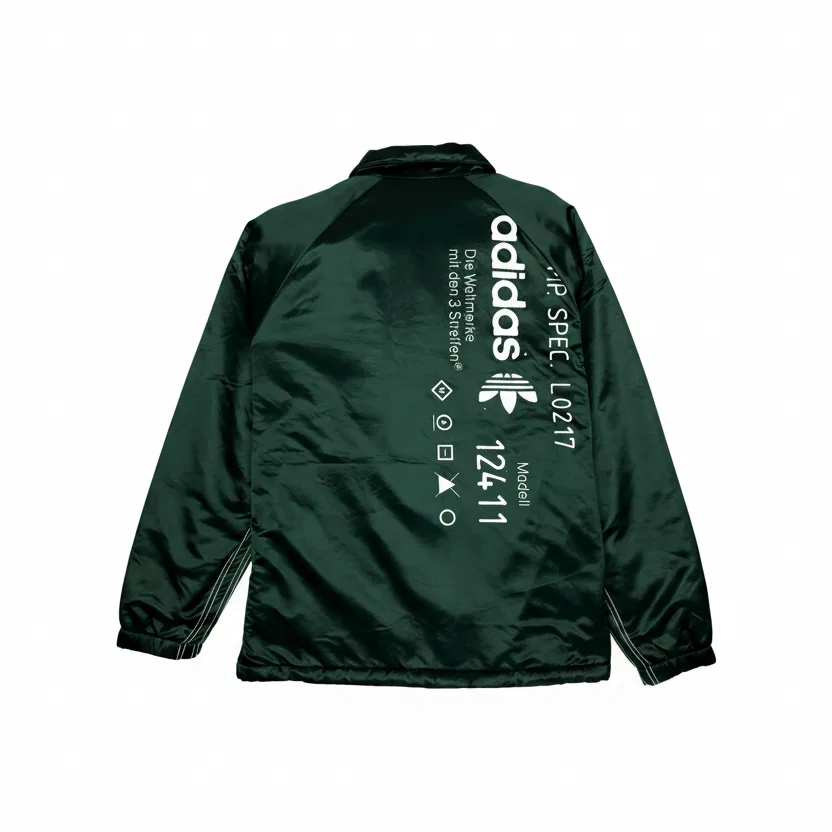 Куртка мужская Alexander Wang Collaboration COLLECTION AW COACH Adidas Originals, Green/Black — фото 3