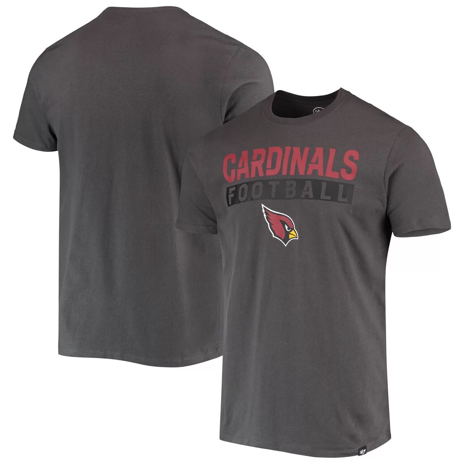 

Мужская темно-серая футболка Arizona Cardinals Dark Ops Super Rival '47, Серый, Мужская темно-серая футболка Arizona Cardinals Dark Ops Super Rival '47
