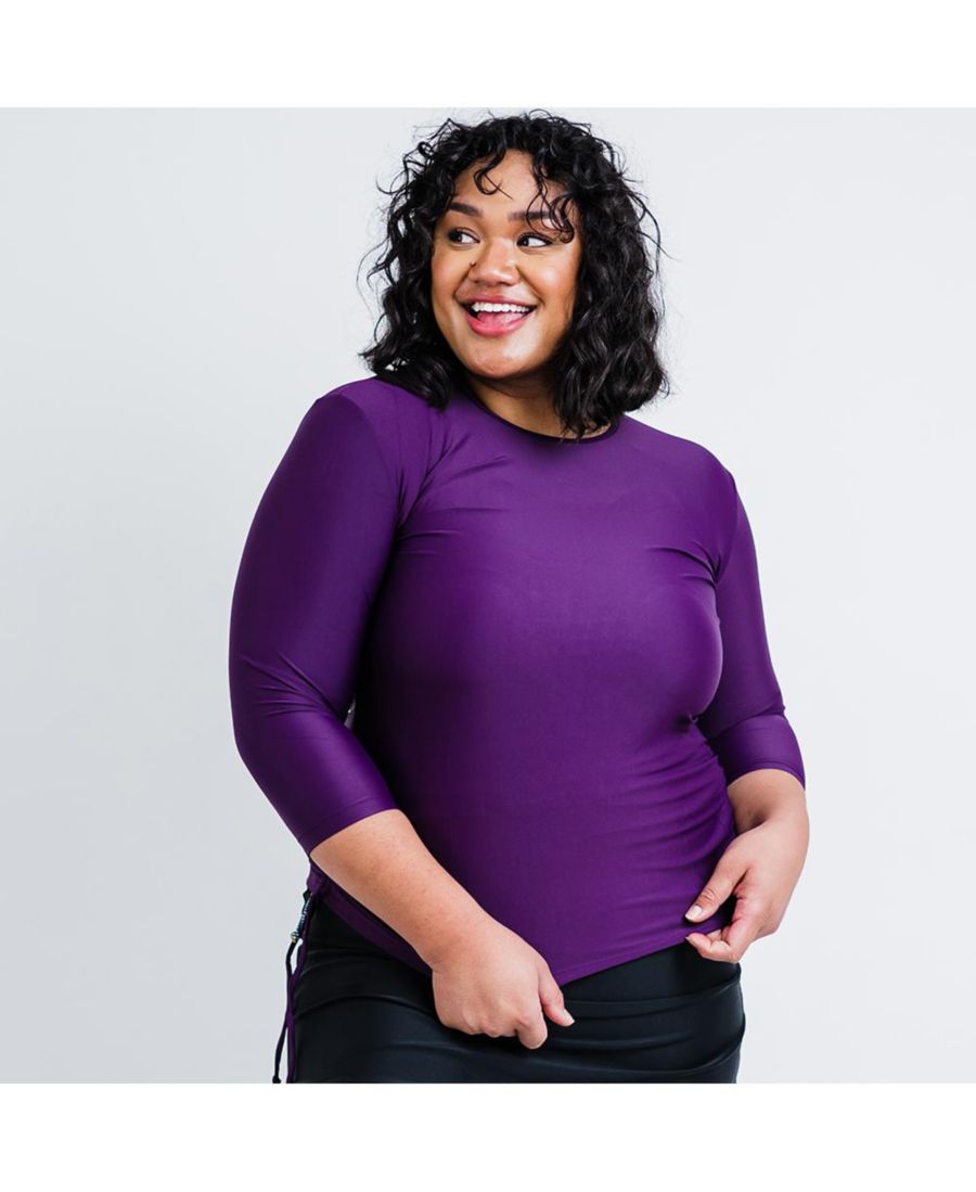 

Купальный топ и плавки/бюстгальтеры Margaux больших размеров Calypsa, Eggplant