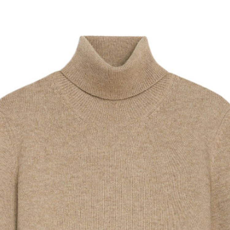 Кашемировый свитер для мужчин, цвет Taupe Celine, коричневый — фото 3