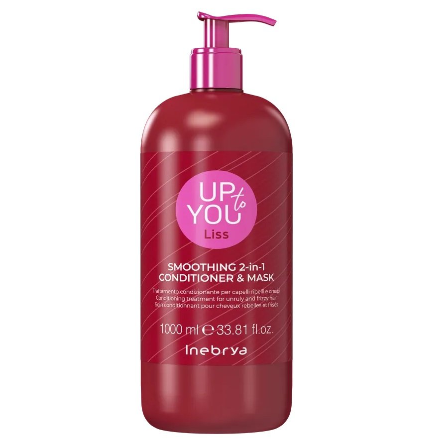 

Inebrya Up To You Liss разглаживающий кондиционер и маска для волос 2в1 1000мл