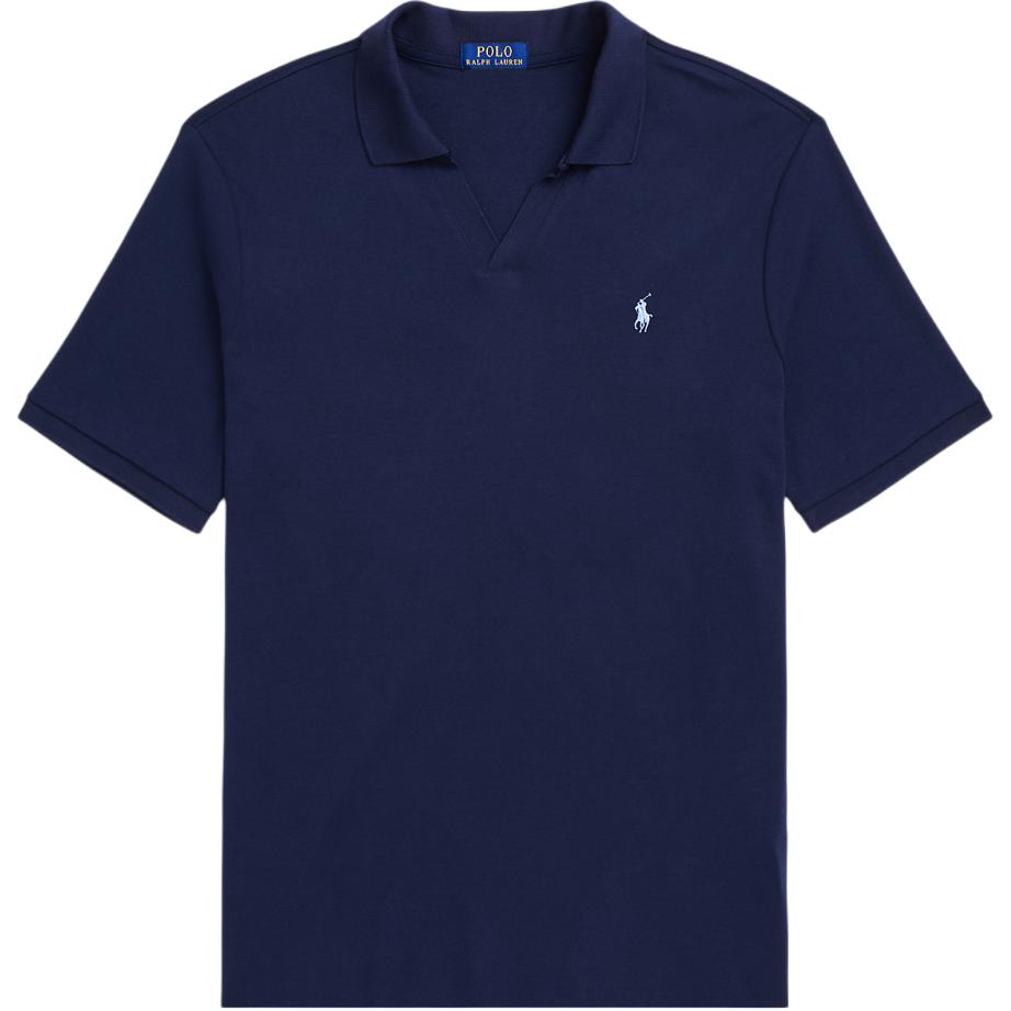 

SS24 Футболка поло мужская элегантная темно-синяя Polo Ralph Lauren