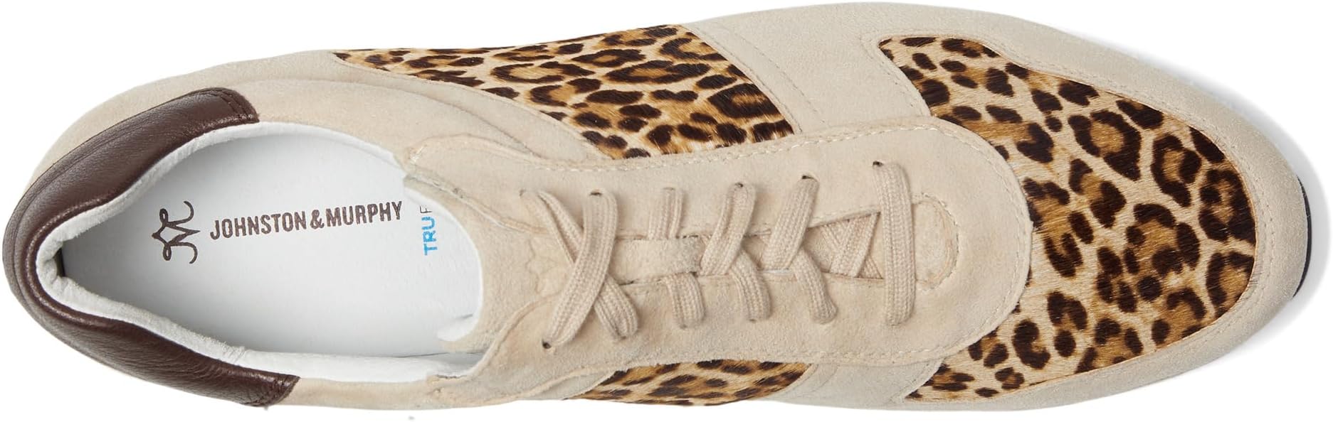 Кроссовки Johnston & Murphy Gracie Color-Block Lace-Up, цвет Sand/Leopard — фото 2