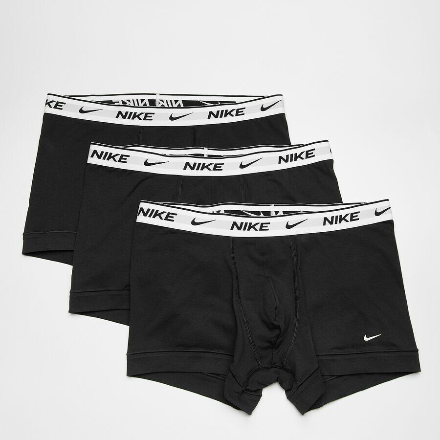 

Боксеры Everyday Cotton Stretch (3 Pack) NIKE, цвет black/white