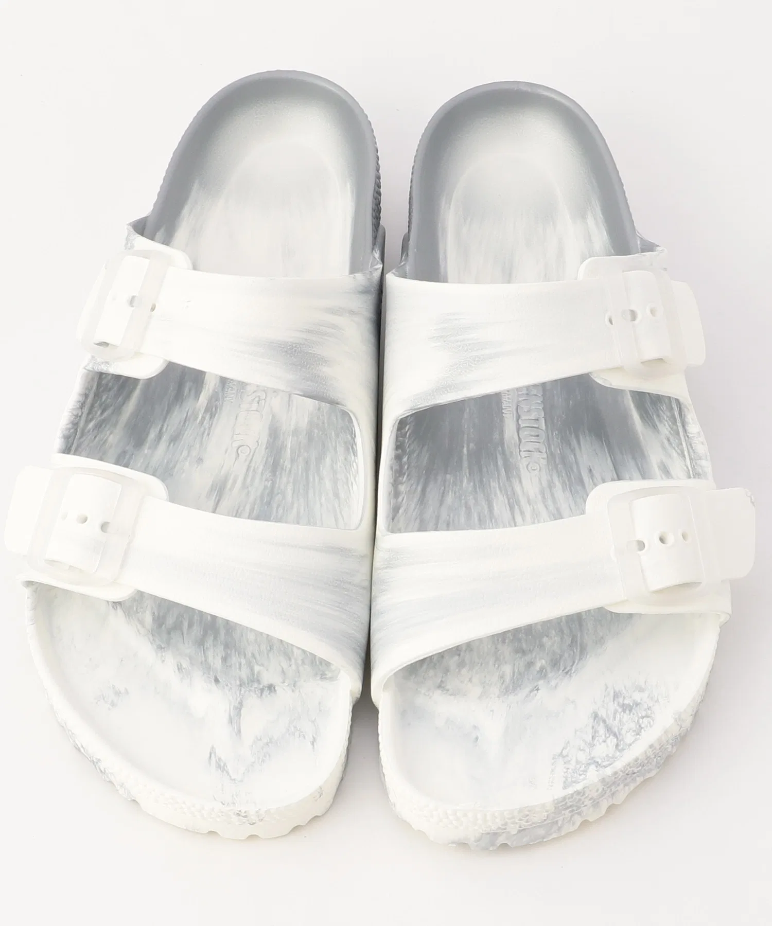 Мужские сандалии Birkenstock Arizona EVA MULTI METALLIC SILVER — фото 2
