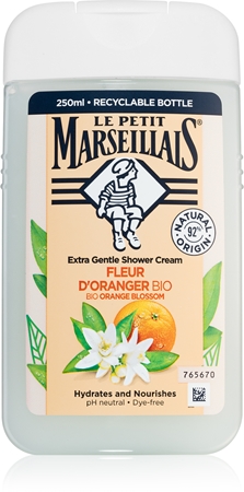 

Крем - гель для душа Le Petit Marseillais Orange Blossom BIO, 250 ml