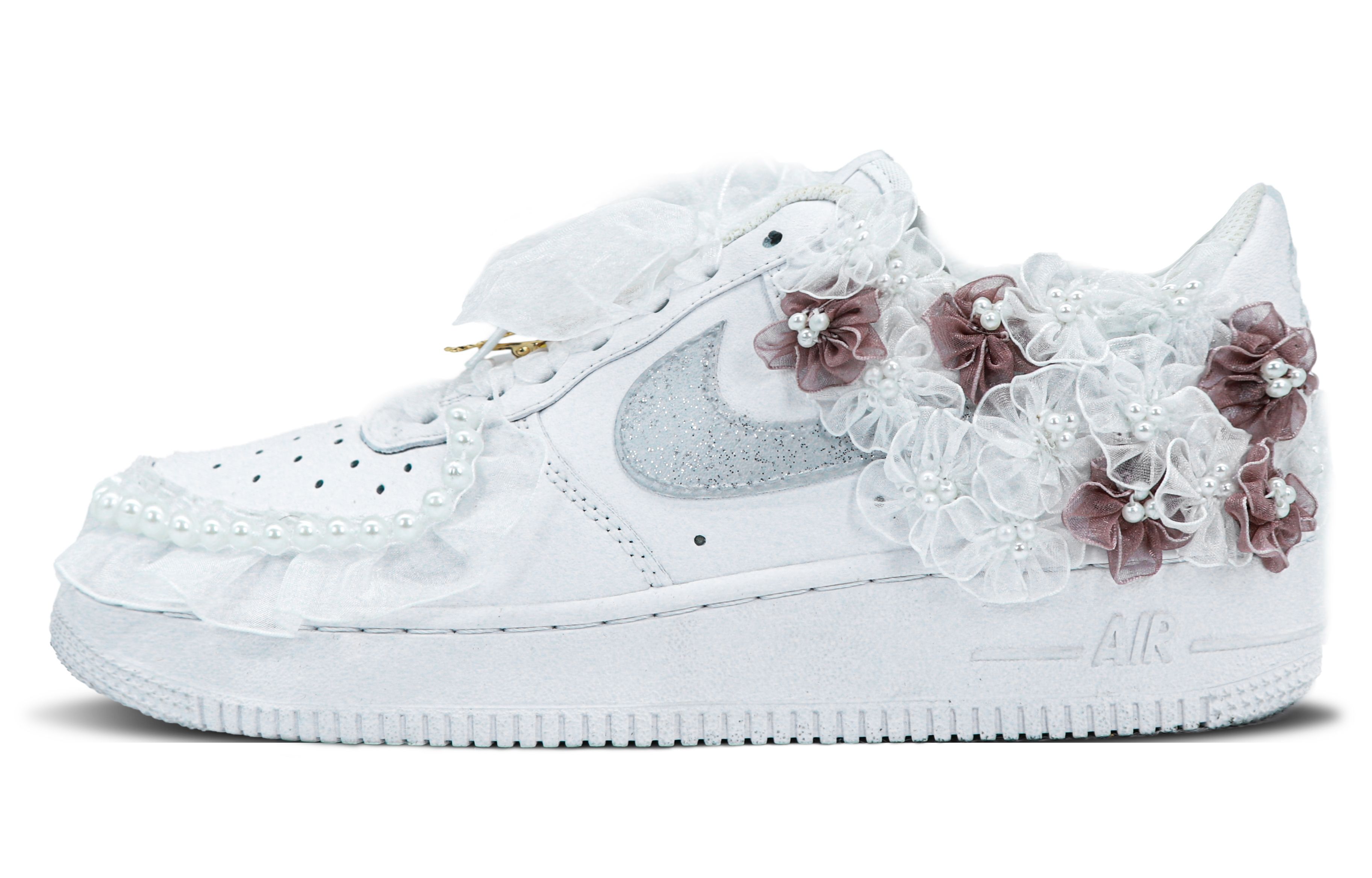 

Кроссовки Nike Air Force 1 Skateboard Shoes Women's Low-Top White