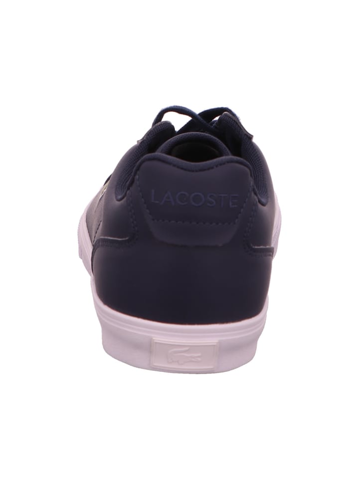Lacoste Синие кроссовки — фото 3