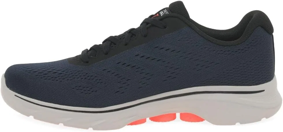 Мужские кроссовки Skechers Go Walk 7 Construction Trainers, Navy Black — фото 4