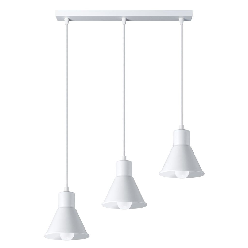 

Подвесной светильник TALEJA 3 белый [E27] 3xE27 60Вт сталь 120x14x45см Sollux Lighting
