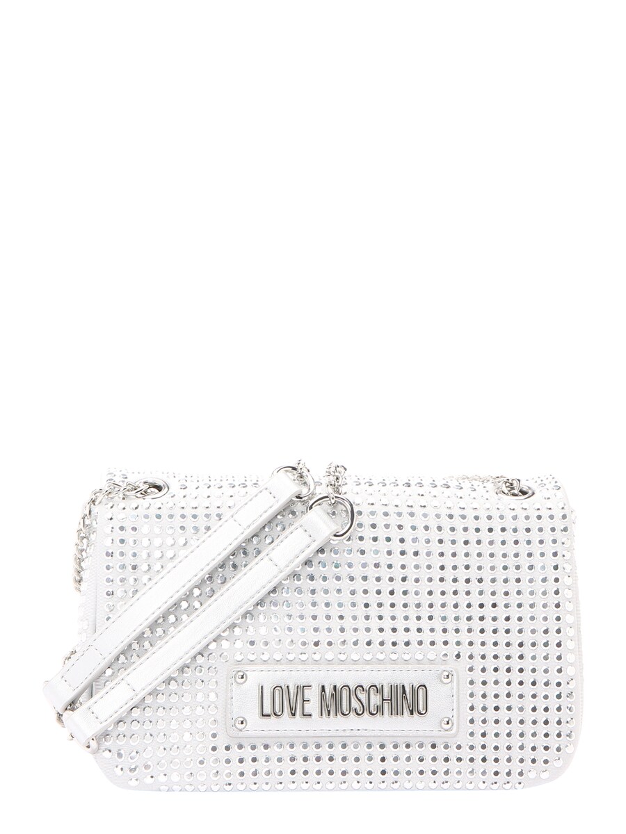 

Сумка через плечо Love Moschino, серебряный, Серебристый, Сумка через плечо Love Moschino, серебряный