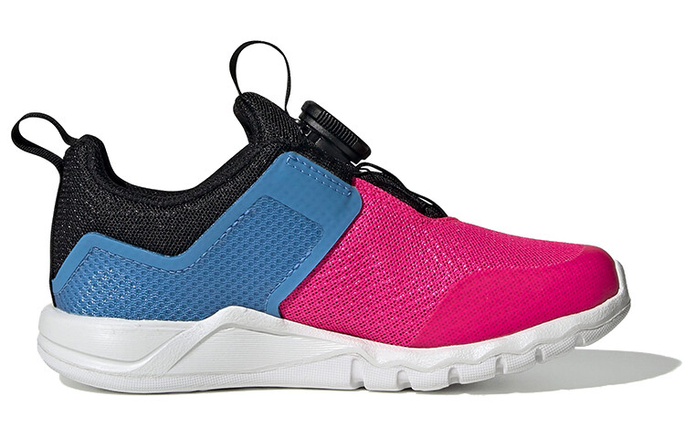 Кроссовки Rapida Kids Детские низкие розовые/синие/черные Adidas — фото 2