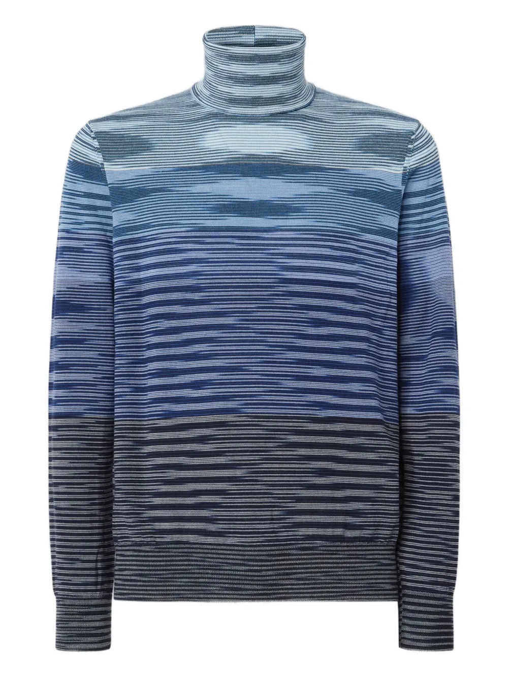 

Водолазка с полосатым узором Missoni, синий