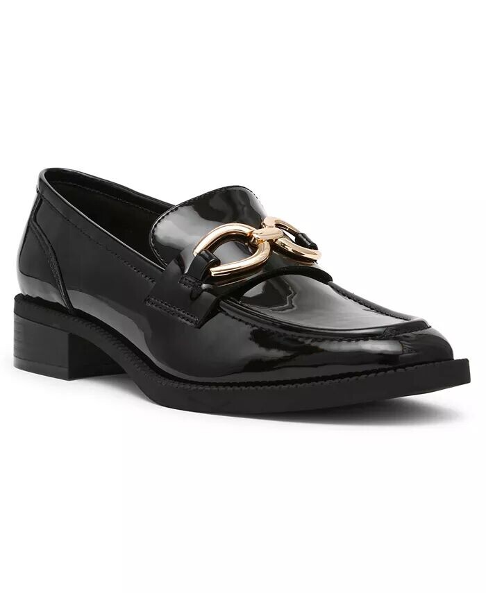 

Женские лоферы без шнуровки Korrie с орнаментом Anne Klein, черный