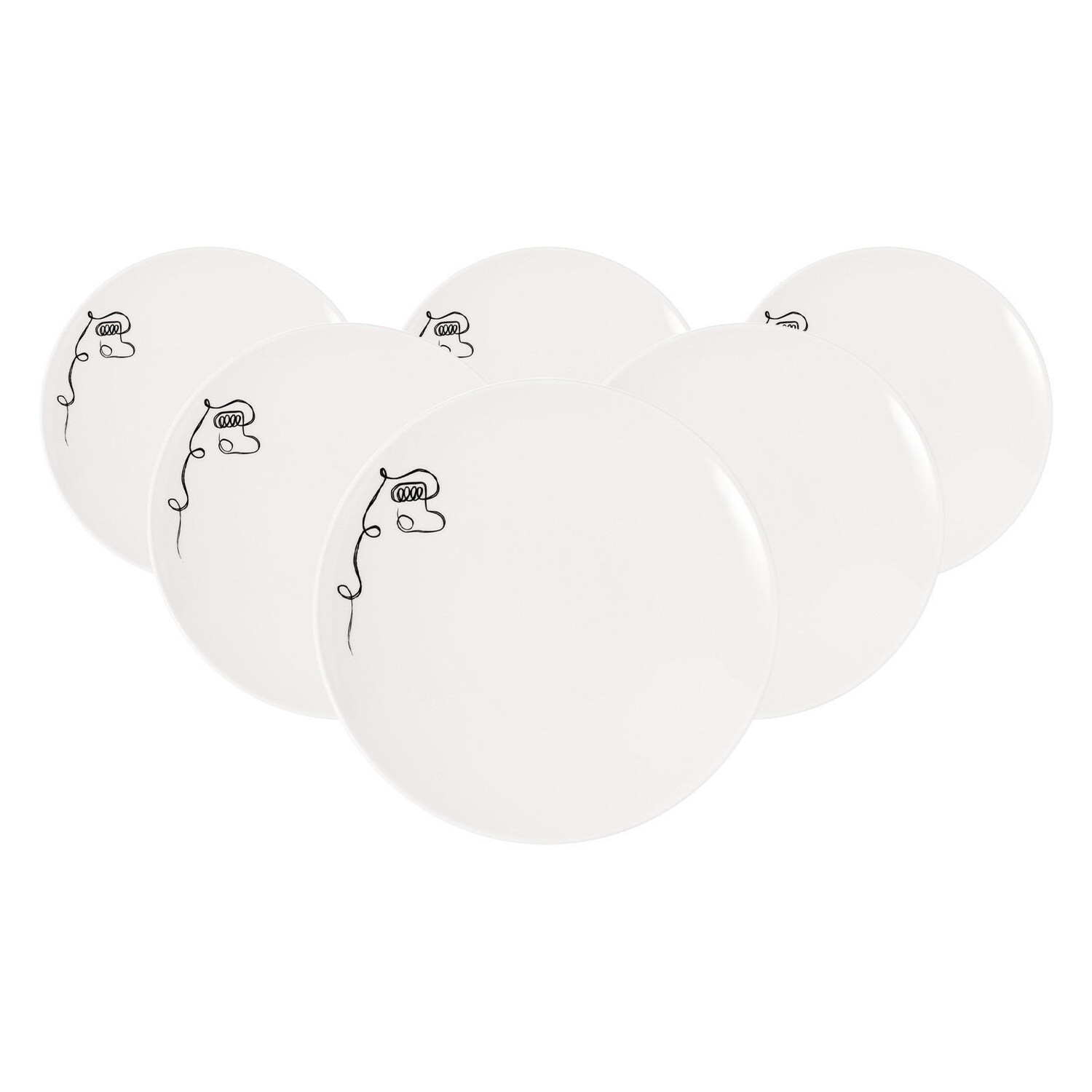 

Тарелка Villeroy & Boch, 21,2 см, белый