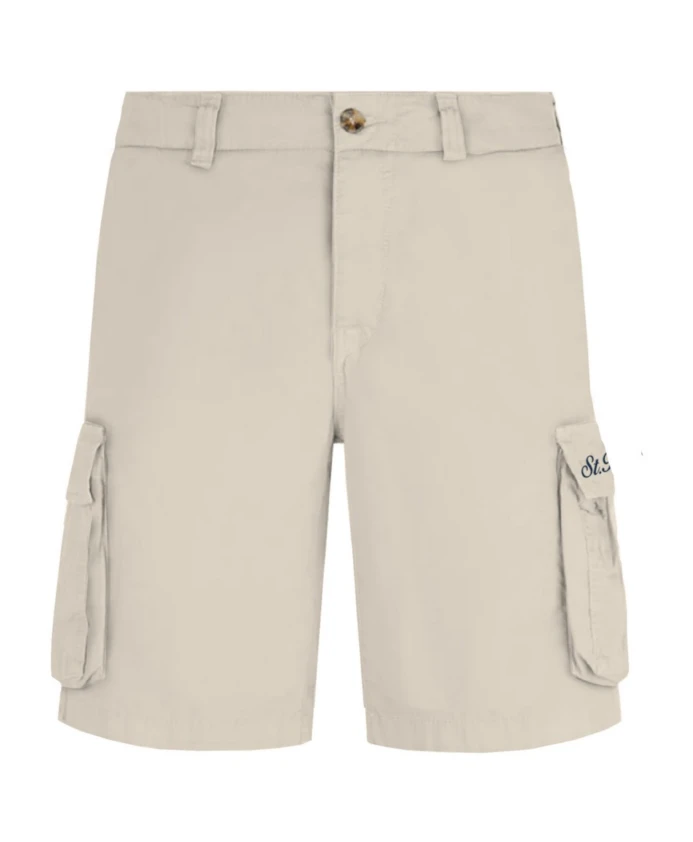 

Бежевые шорты в стиле Фрипорт Mc2 Saint Barth, бежевый