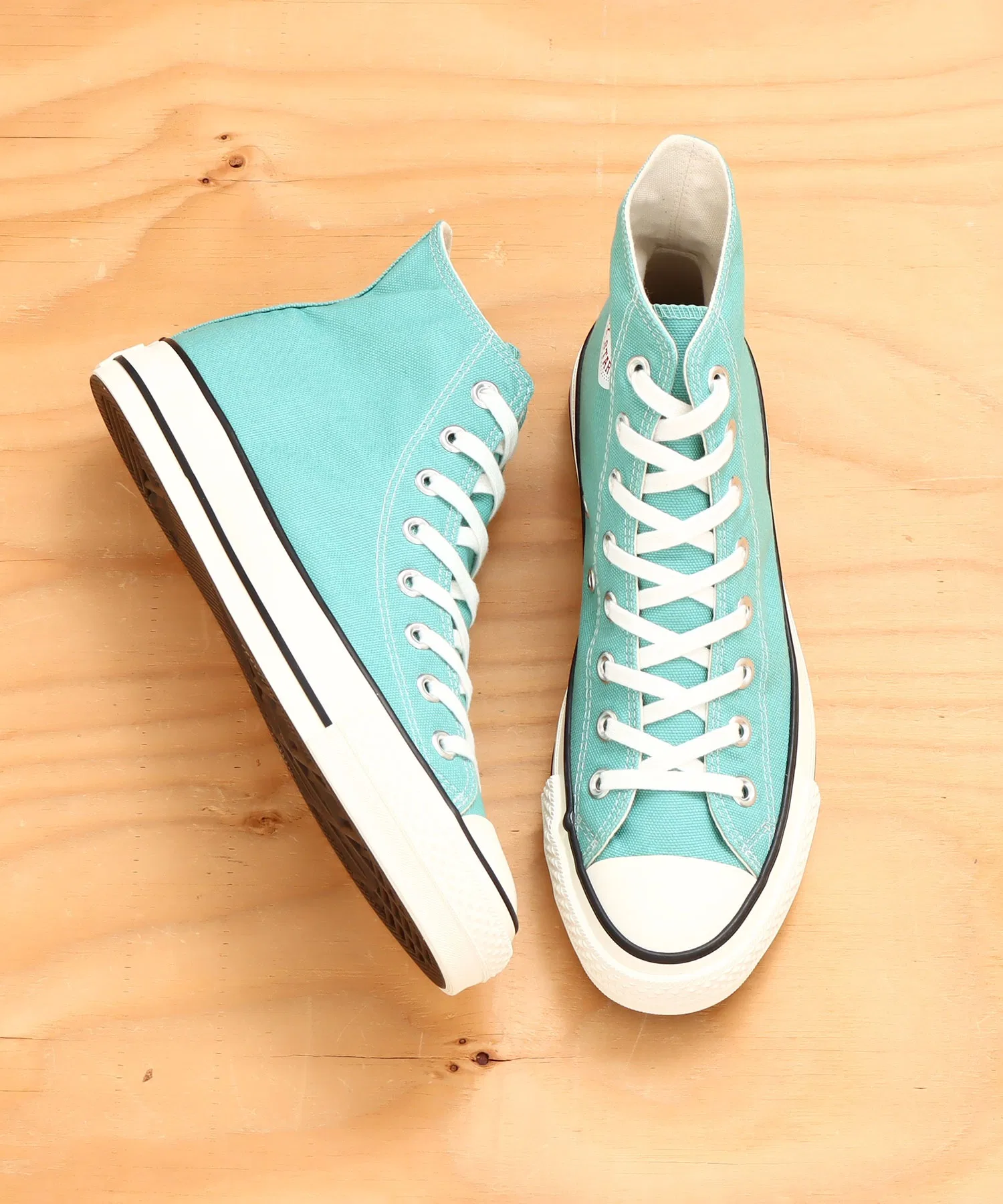 Унисекс кроссовки CONVERSE CANVAS ALL STAR J HI мятные
