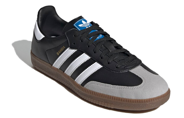 Кроссовки Adidas Samba Vegan Black Gum, черный (размер RU 37,5) — фото 3