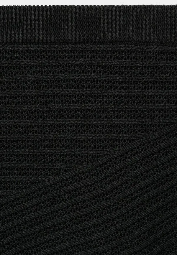Подростковая юбка а-силуэта Mango Kids, Black — фото 3
