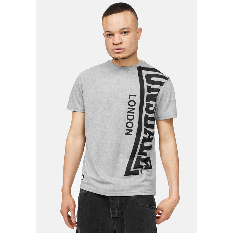 

Спортивная футболка Lonsdale, серый/черный