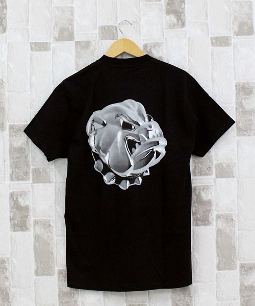 

Футболка с коротким рукавом, принт на спине HUF, черный