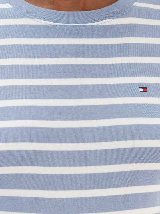 Футболка slim fit New Cody WW0WW40587 Tommy Hilfiger, голубой — фото 4