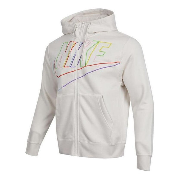

Куртка Nike Club Fleece Logo Jacket 'White', белый