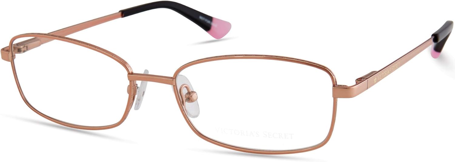 

Victoria's Secret очки VS 5022 028 Rose Gold с звездой на заушнике, черные кончики