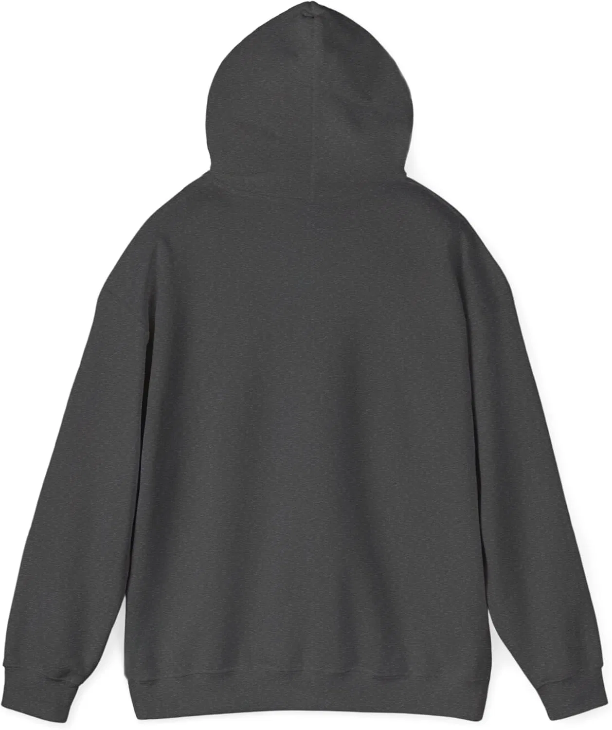 Худи флисовое Gildan Heavy Blend, Dark Heather — фото 3