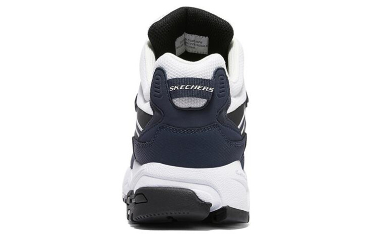 Кроссовки мужские Chunky Mid-top белые/королевские синие Skechers — фото 4