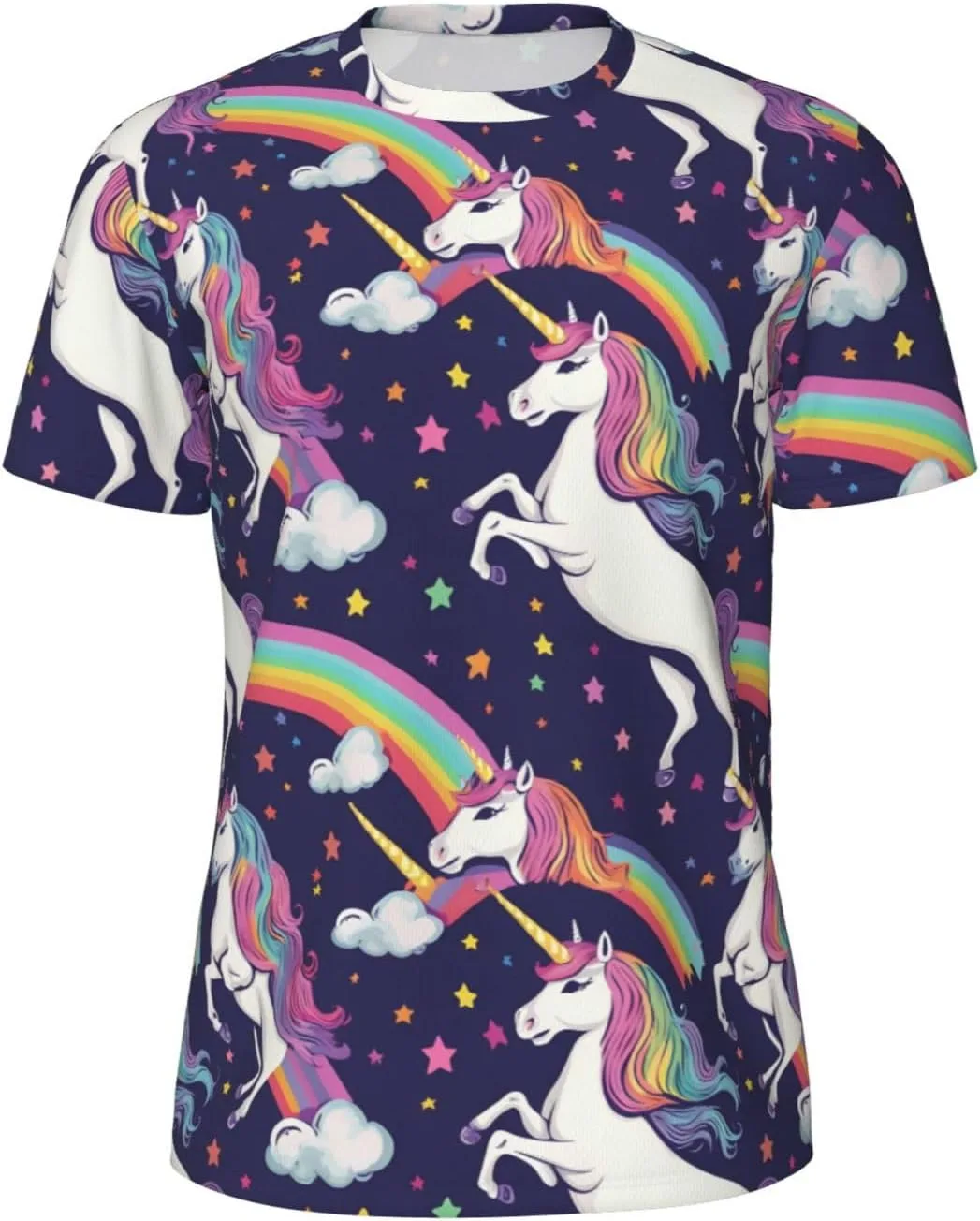 

Футболка мужская летняя с принтом Unicorn Accessories, легкая и дышащая SDFHU