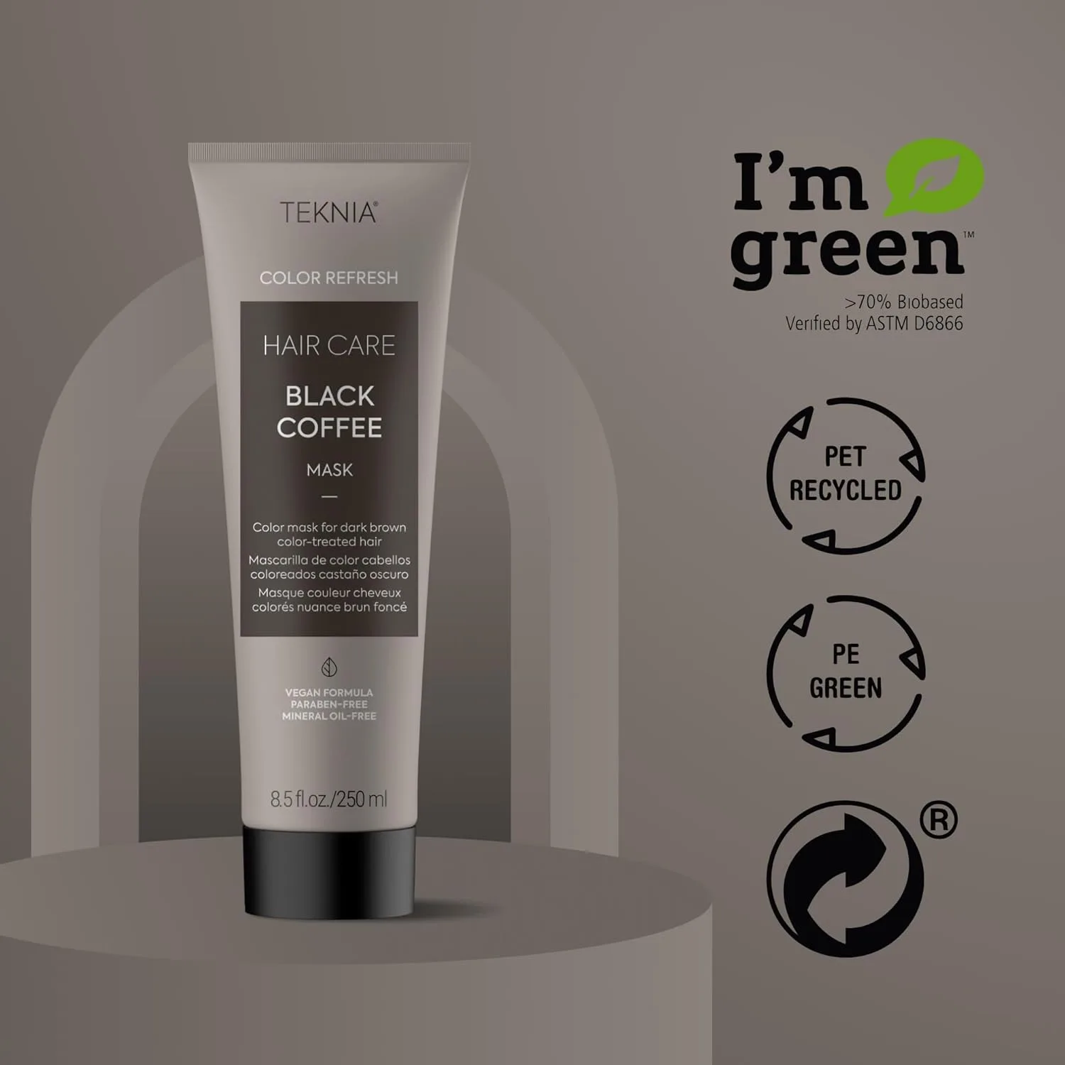 Маска для волос LAKMÉ Teknia Color Refresh, маска для окрашивания волос., Black Coffee — фото 4
