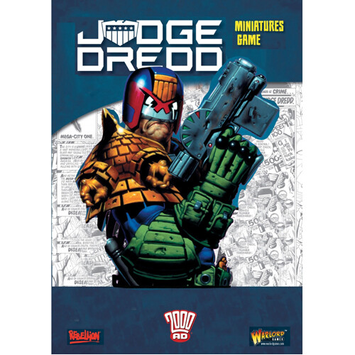 

Книга Judge Dredd Rulebook Warlord Games