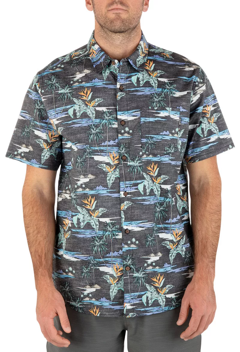

Мужская футболка Hurley One and Only Lido стрейч, цвет Dark Stone Grey 3