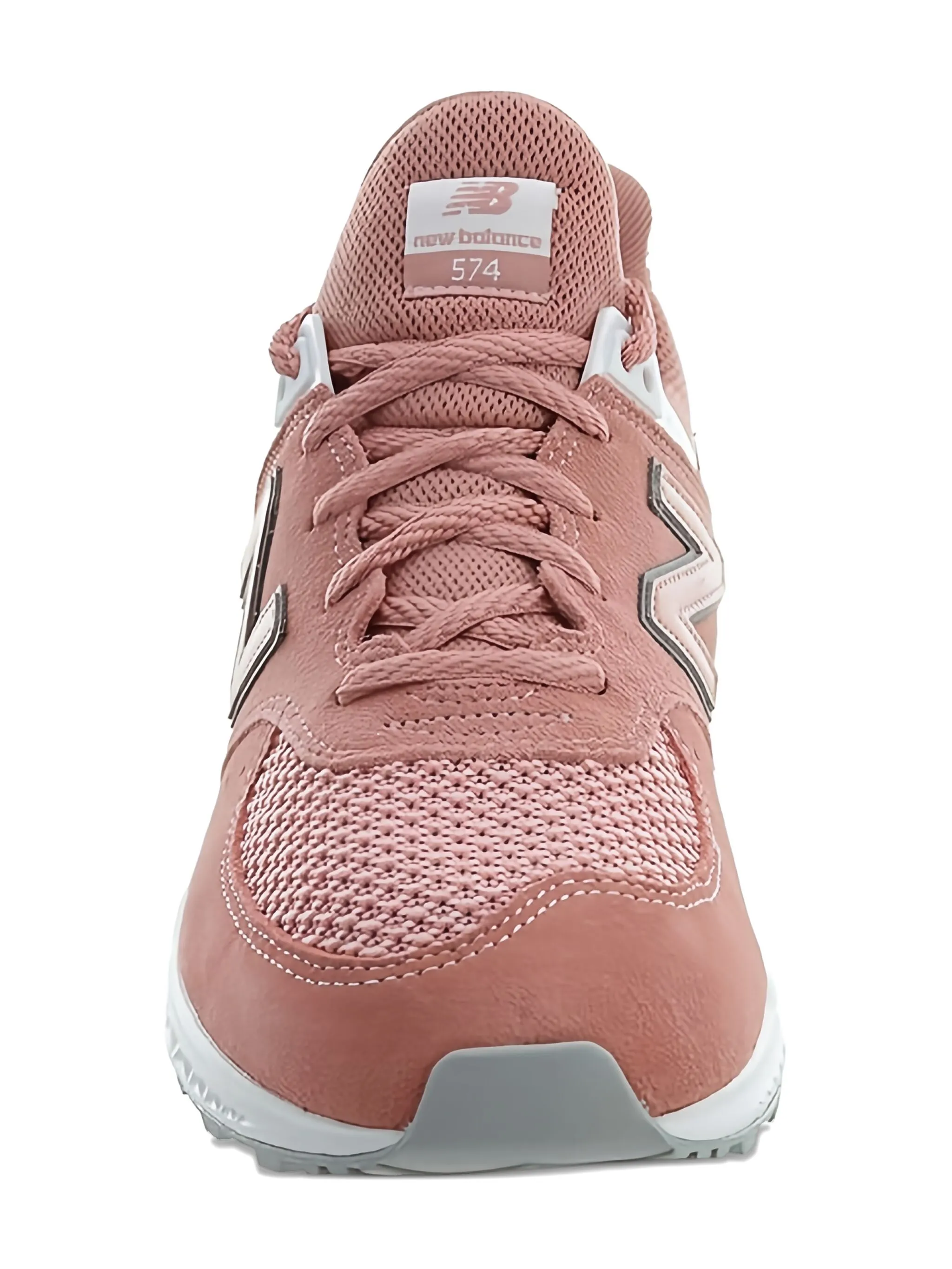 Сетчатые кроссовки 574 New Balance Kids, розовый — фото 3