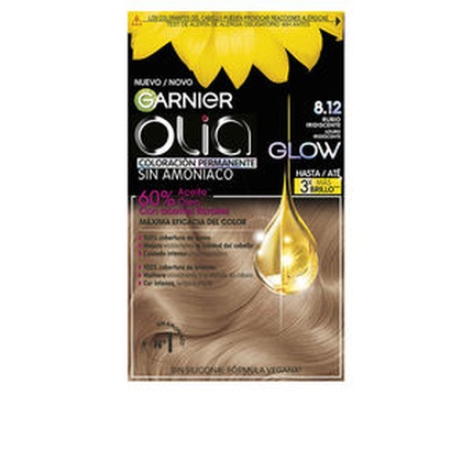 

Olia Постоянный краситель №8.12-Переливающийся блонд Garnier
