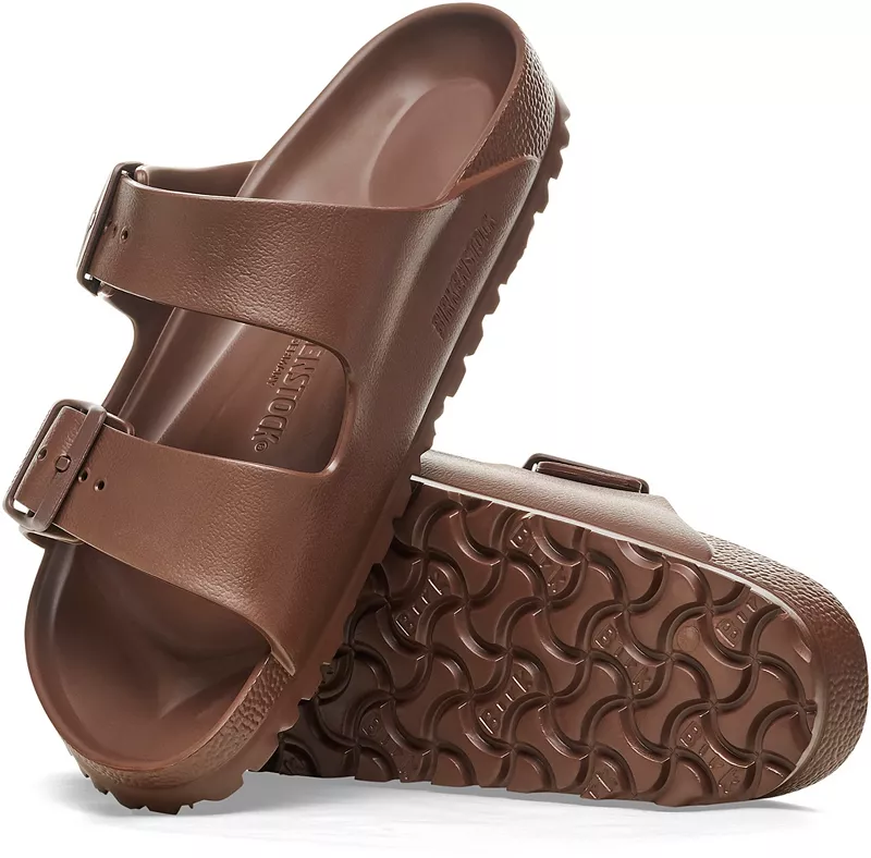 Мужские сандалии Birkenstock Arizona из ЭВА, коричневый — фото 2