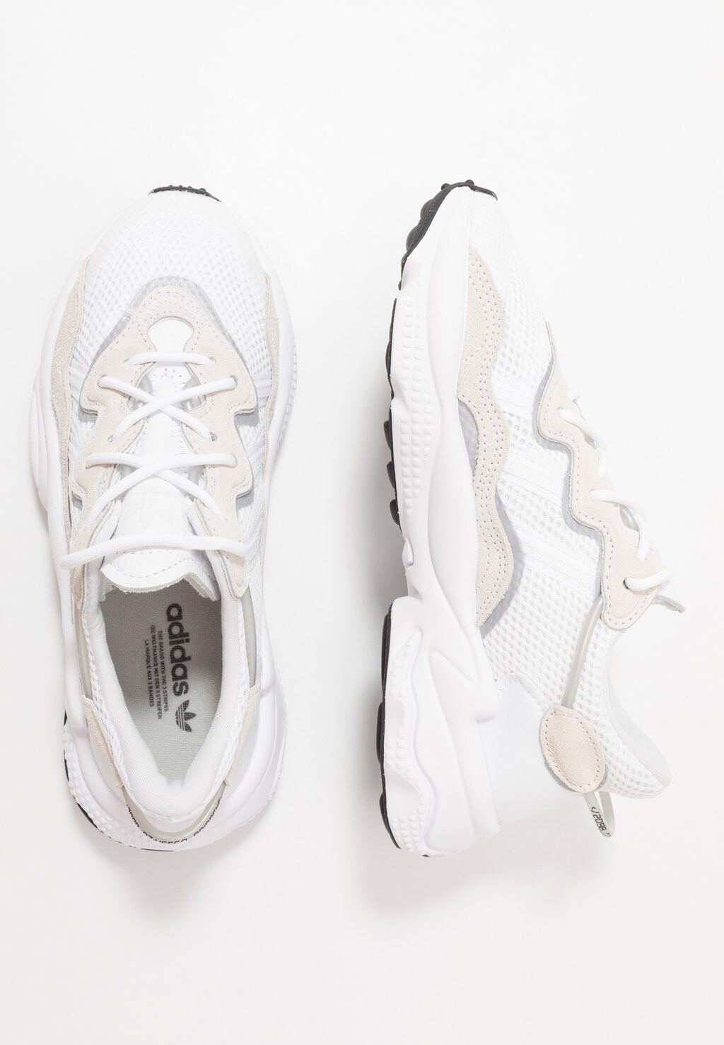 

Низкие кроссовки Ozweego adidas Originals, цвет footwear white/core black