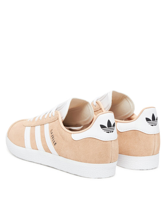Кроссовки Gazelle ID7006 Adidas, бежевый — фото 3