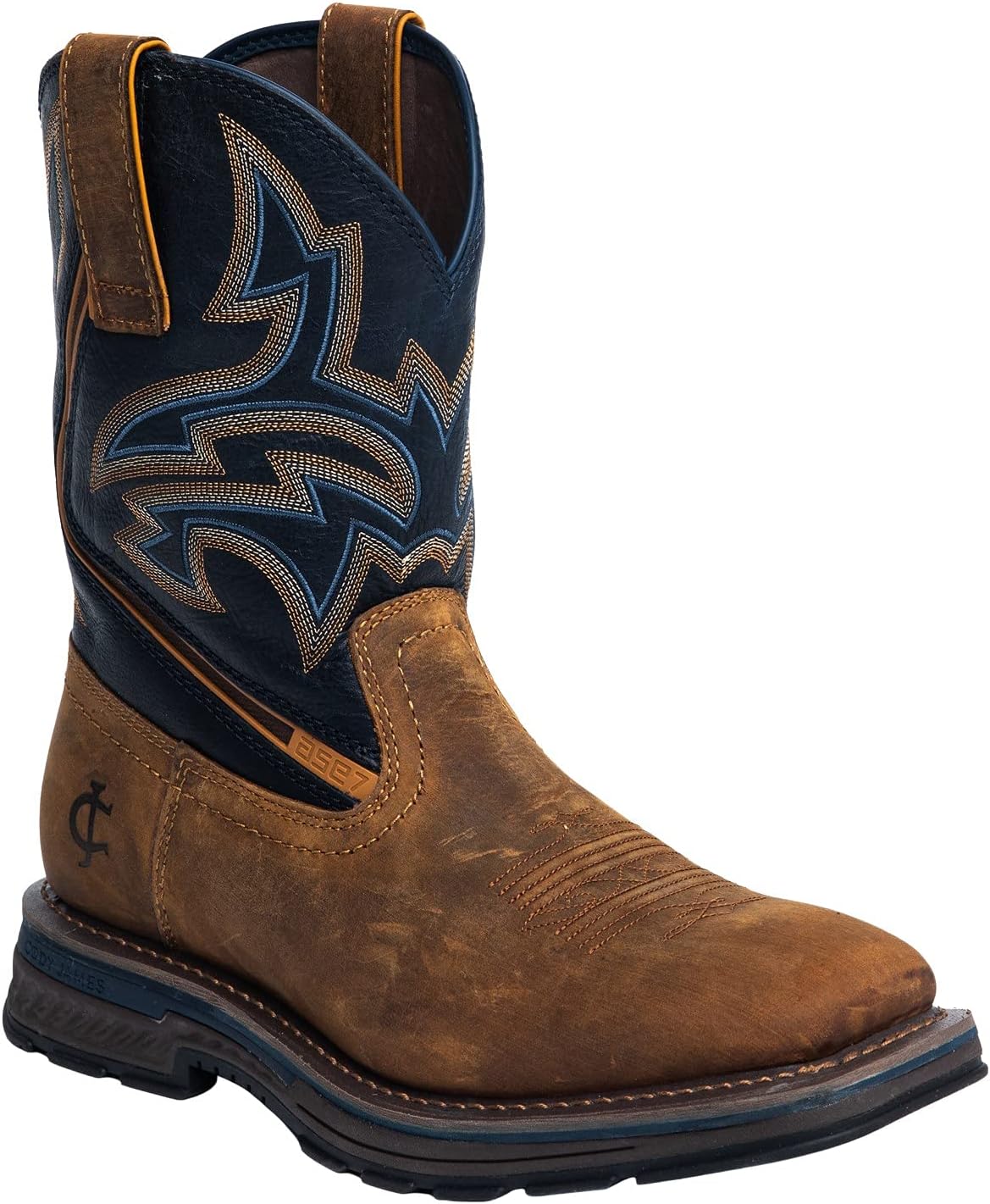 

Мужские ботинки Cody James 11 Ase7 Disruptor Western с мягким носком - Bcjsp20w12, коричневый