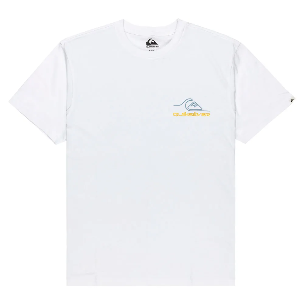 

Футболка с коротким рукавом Quiksilver Light Waves, белый