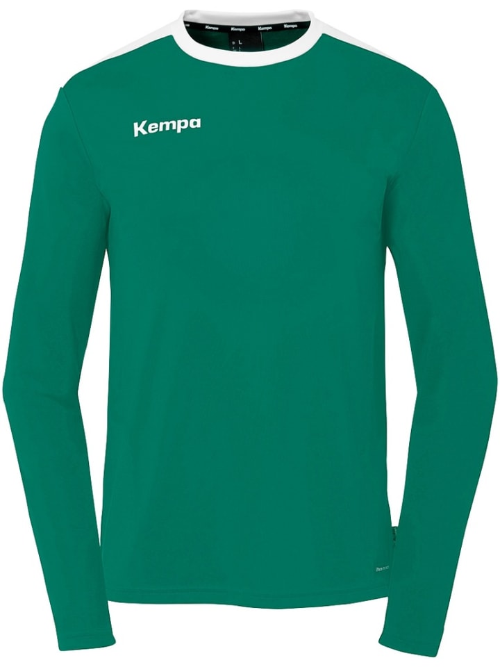 

Лонгслив Emotion 27 Langarmshirt Kempa, зеленый