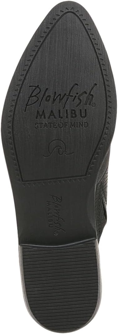 Балетки Blowfish Malibu Hazel Mules, цвет Black Faux Leather — фото 3