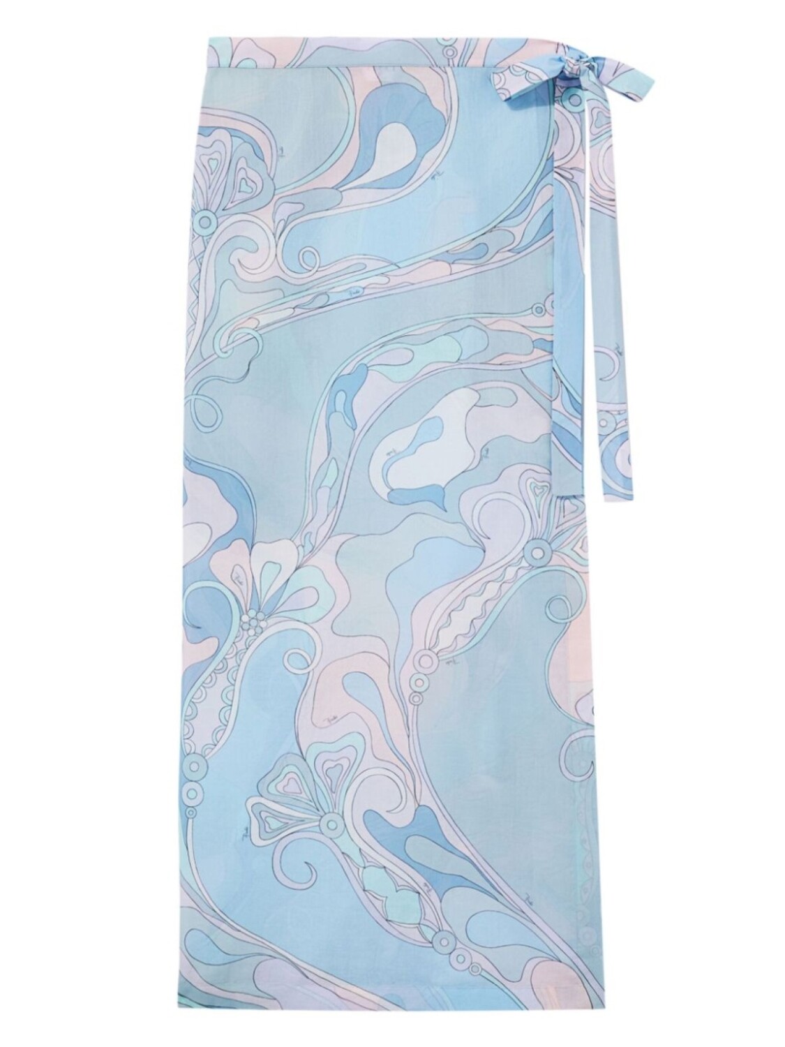 

Юбка из хлопка PUCCI, фиолетовый