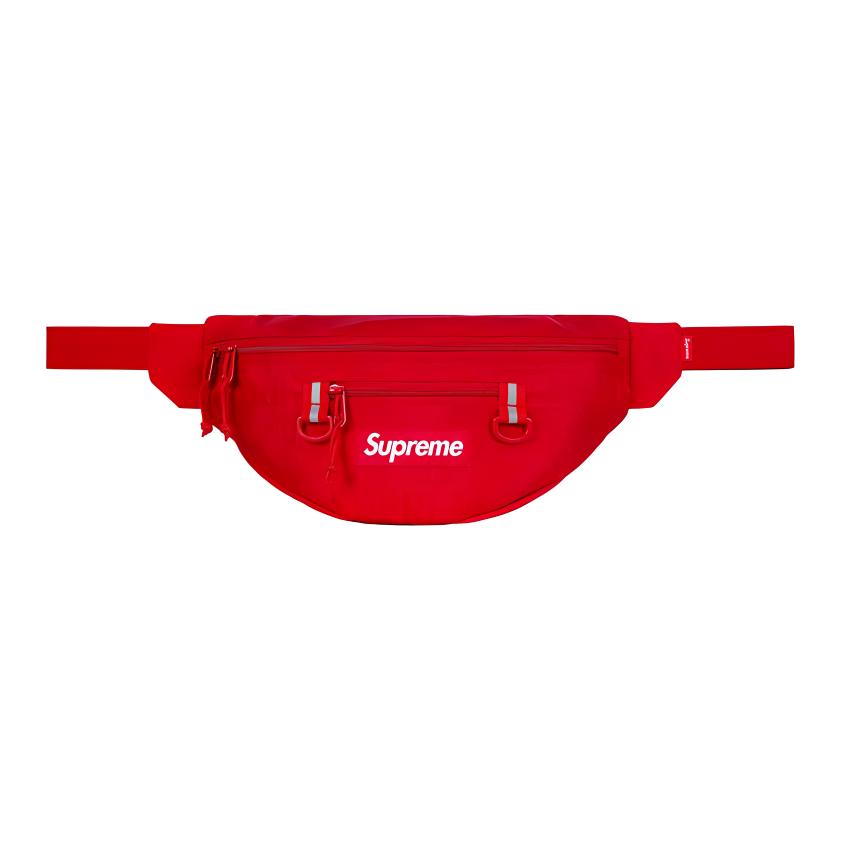 

Supreme Нейлоновая сумка-слинг SS19, поясная сумка, обычная, унисекс, красная