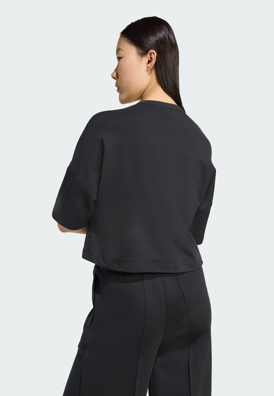 Рубашка ADIDAS ORIGINALS Off Placed 3-Stripes, черный — фото 3