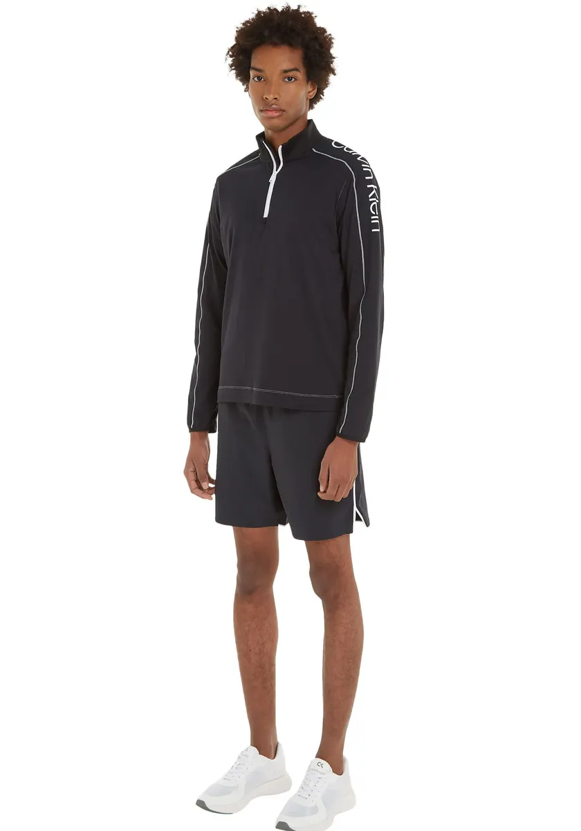 

Рубашка с длинными рукавами Calvin Klein Sport "PW - 1/4 ZIP LS TOP", черный